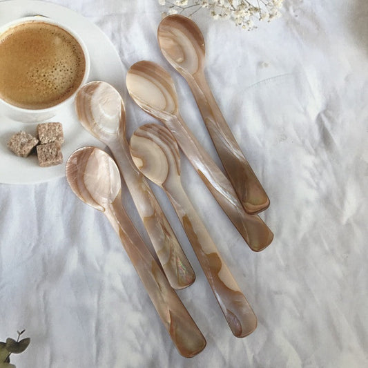 Pink Abalone Stirring Spoon