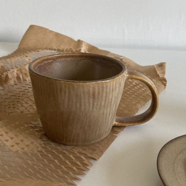 Espresso Vintage Ceramic Coffee Cup